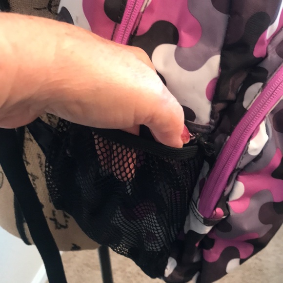 FUEL Women’s Backpack Black/Purple/White - Picture 8 of 13